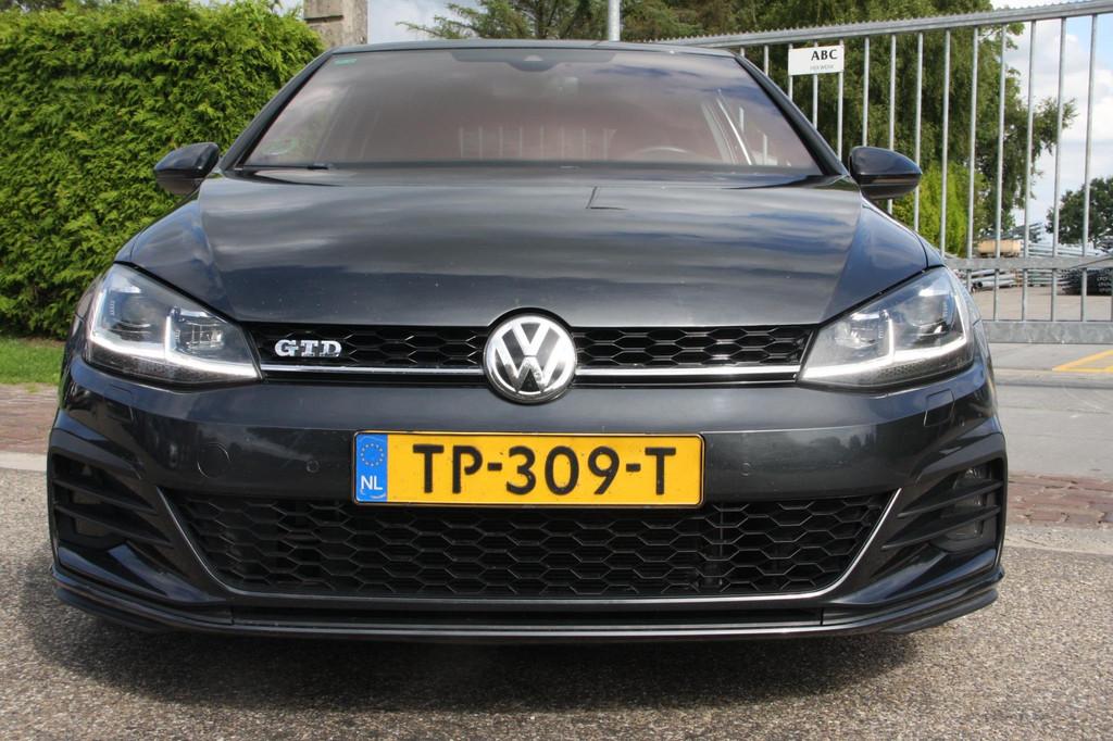 Volkswagen Golf 2.0 TDI GTD 7.5 handgeschakeld 3-deurs full, Auto's, Voorwielaandrijving, Gebruikt, Alcantara, 23 km/l