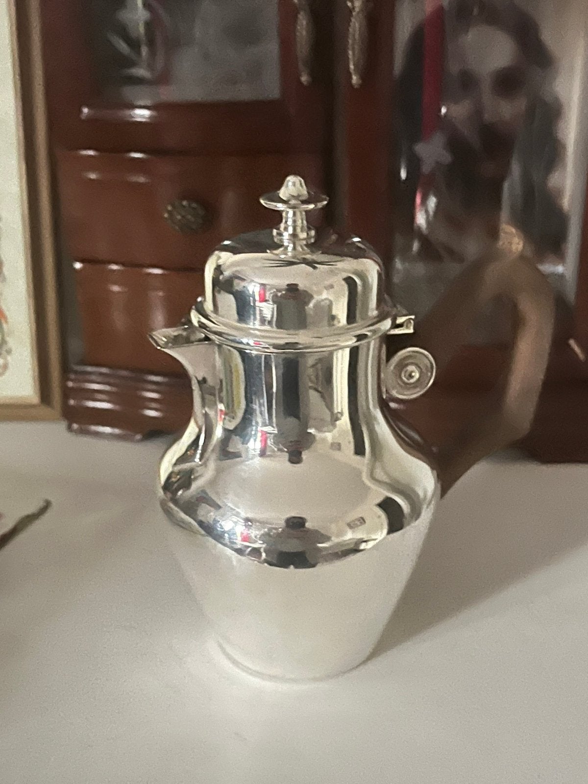 Antiek Frans kannetje 15cm., Ophalen of Verzenden