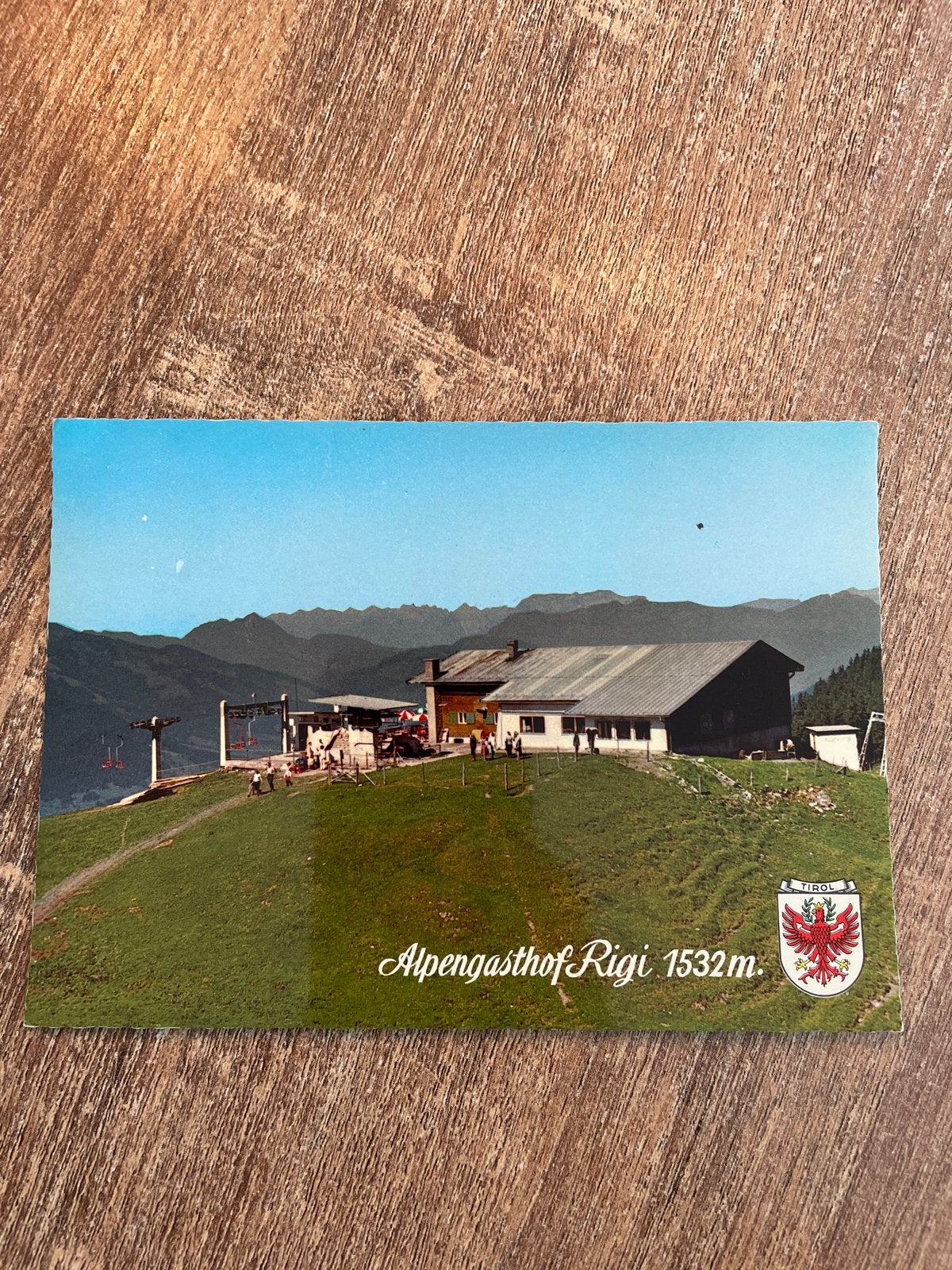 Ansichtkaart AlpBrixental, Tirol - AlpenGasthof Rigi 1532m, Ophalen of Verzenden, 1960 tot 1980, Ongelopen, Oostenrijk