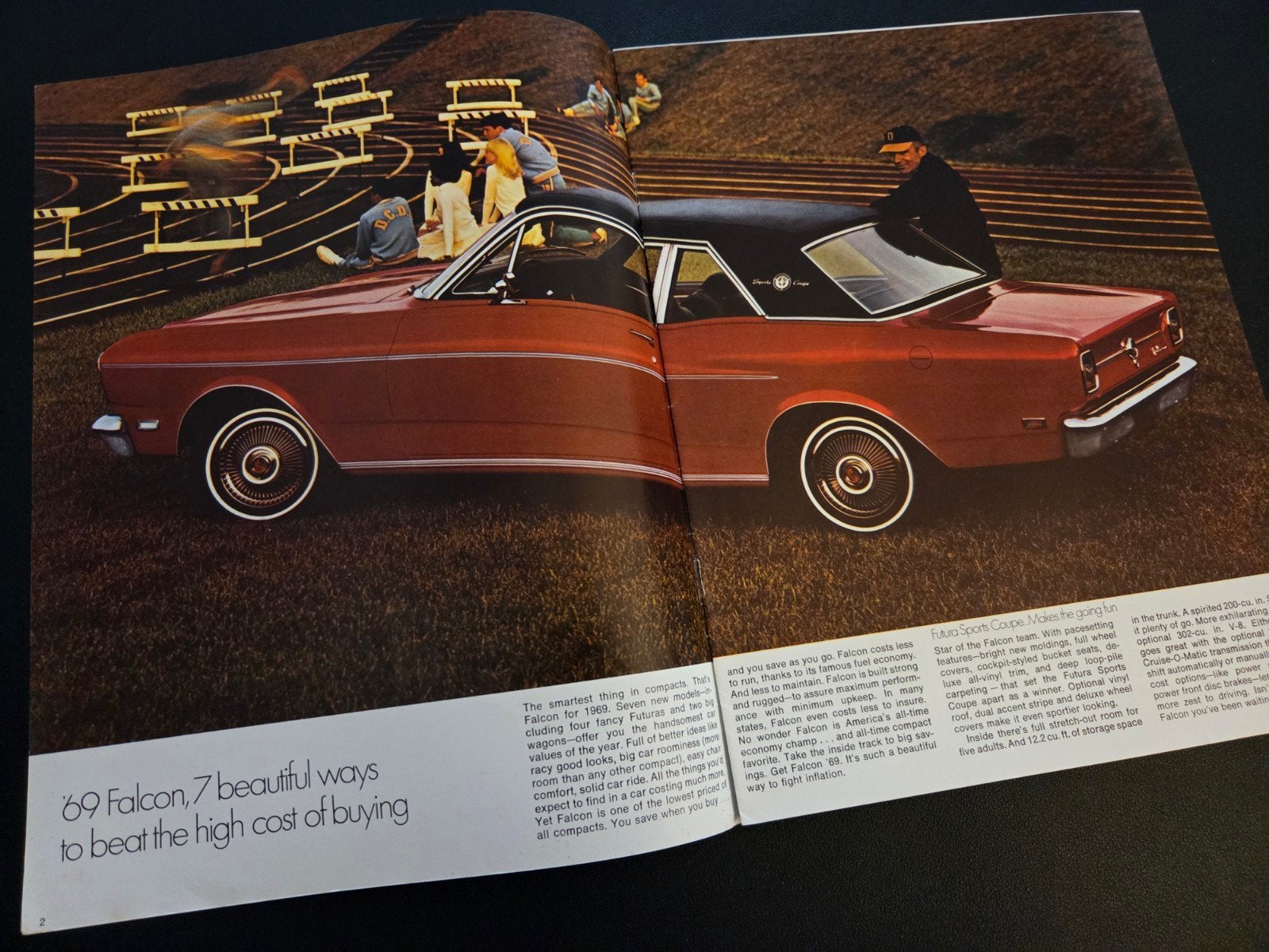Brochure Ford Falcon 1969 USA, Ophalen of Verzenden, Zo goed als nieuw, Ford