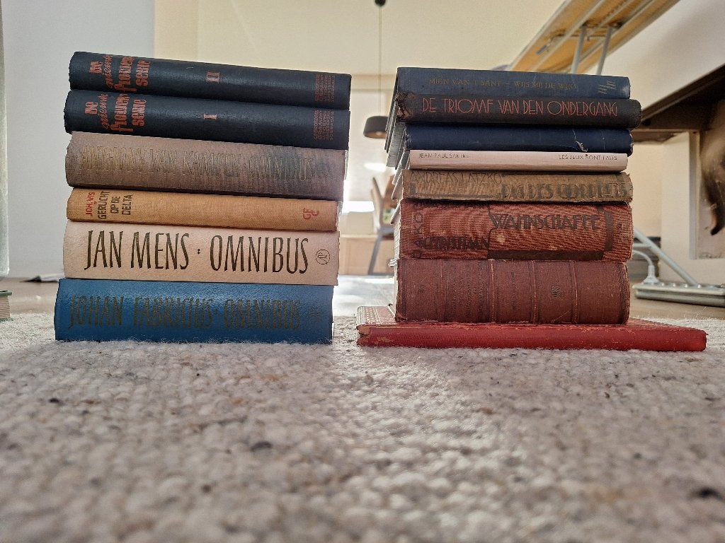 Oude boeken, Ophalen