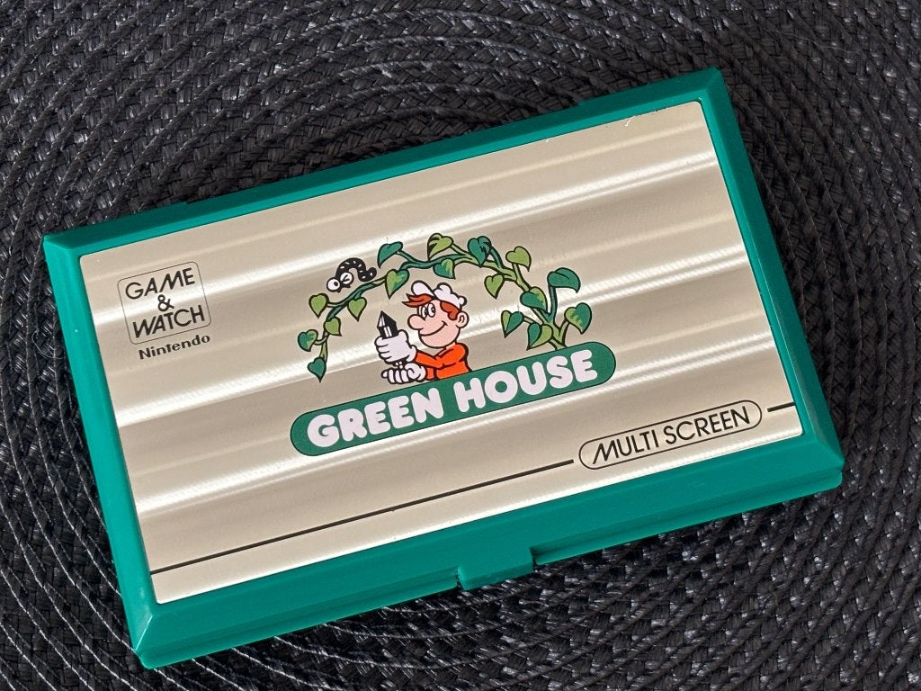 Nintendo Green House Multi Screen Game&Watch, Ophalen of Verzenden, Zo goed als nieuw, Game Boy Classic, Met games