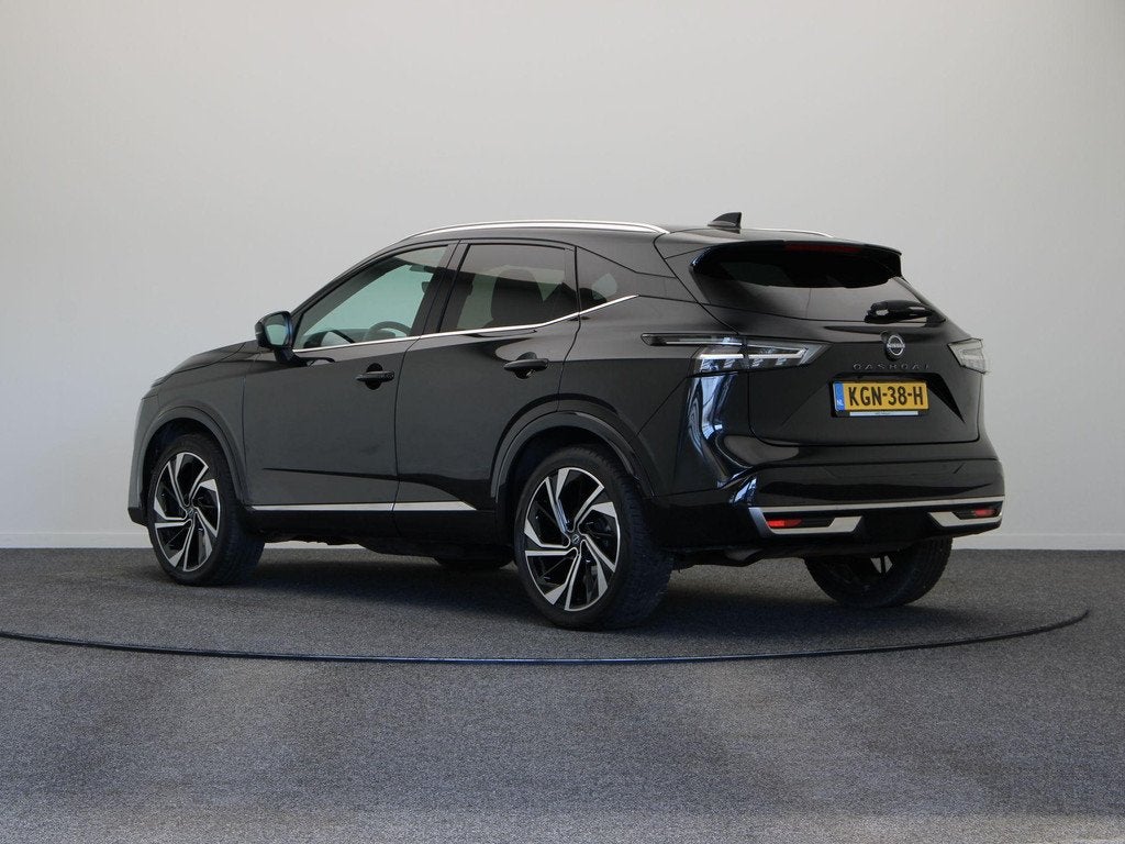 Nissan Qashqai 158pk MHEV Xtronic Tekna Plus | 20 Inch Velge, Euro 6, 4 cilinders, Zwart, Bedrijf