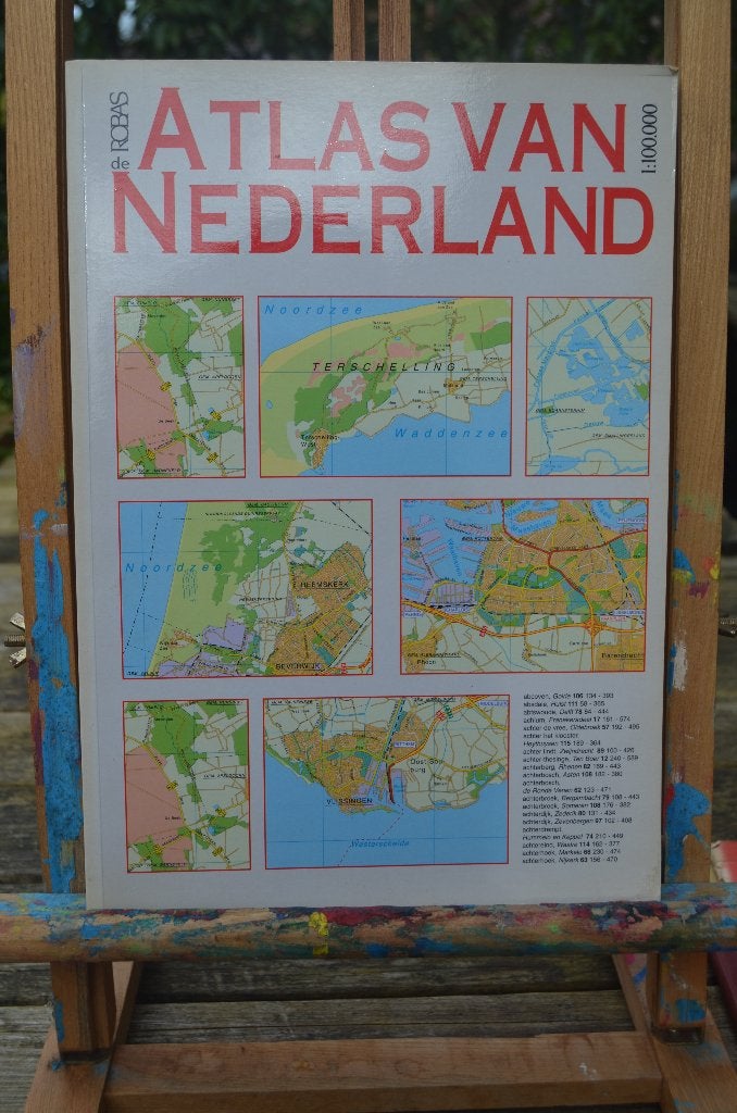 Atlas van Nederland - goede staat, 1e druk 1996, Gelezen, Overige atlassen, Ophalen of Verzenden, 1800 tot 2000