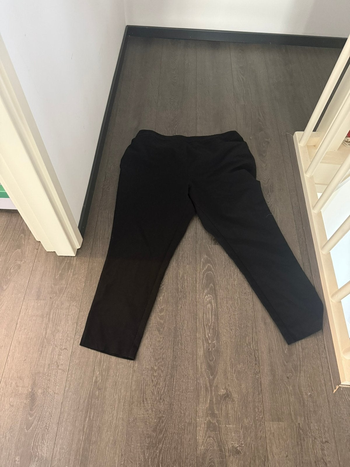 Zwarte broek maat 50, Kleding | Dames, Ophalen of Verzenden, Gedragen, Zwart, Broek of Spijkerbroek