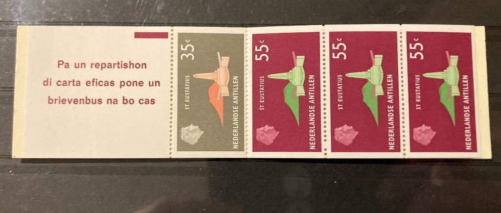 Nederlandse Antillen postzegelboekje NVPH PB3 – postfris, Postzegels en Munten, Postzegels | Nederlandse Antillen en Aruba, Ophalen of Verzenden