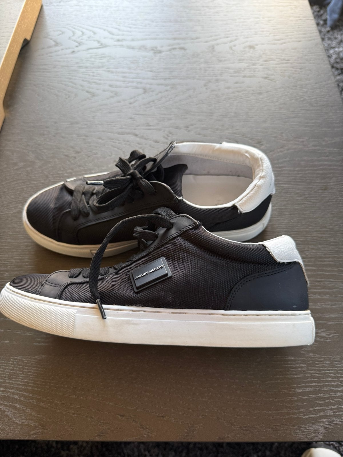 Antony morato zgan sneakers zwart wit maat 38 schoenen, Schoenen, Ophalen of Verzenden, Zo goed als nieuw, Jongen