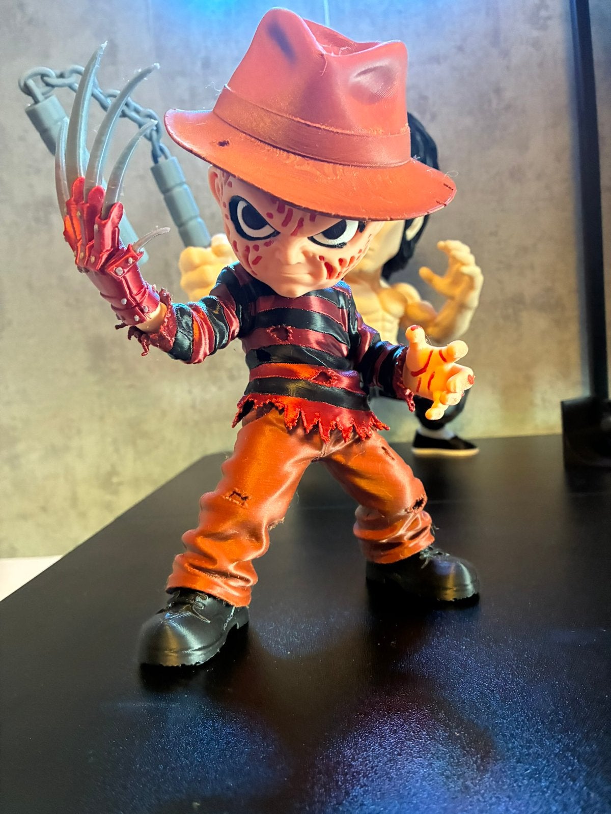 Mooie 3D geprint Grumpy Freddy Krueger 23 cm hoog, Ophalen of Verzenden, Nieuw