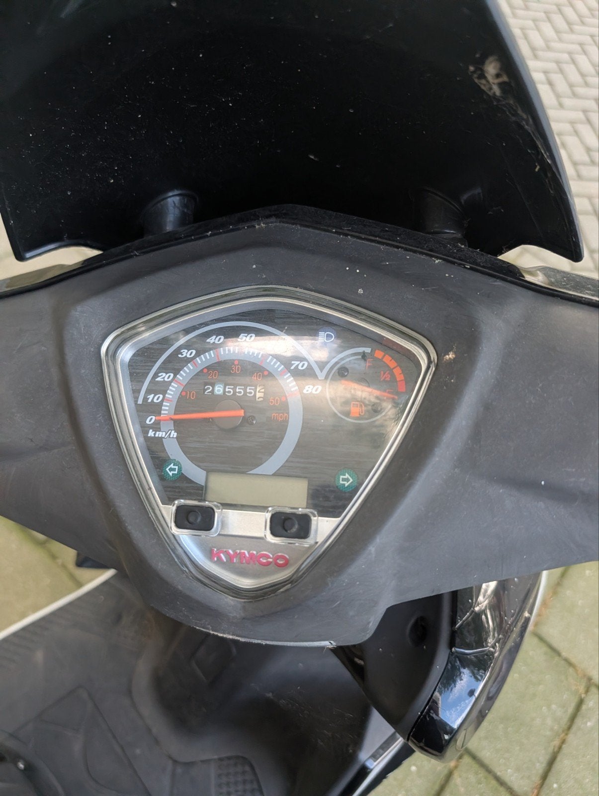 KYMCO super 8, Fietsen en Brommers, Scooters | Kymco, Ophalen, Gebruikt, Maximaal 45 km/u, Benzine