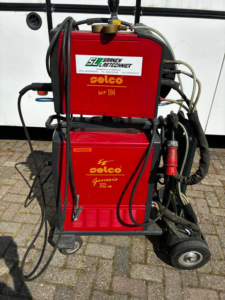 Professioneel Selco Genesis 352 Mig Lasapparaat, Doe-het-zelf en Verbouw, Gereedschap | Lasapparaten, Ophalen, Gebruikt, 250 ampère of meer