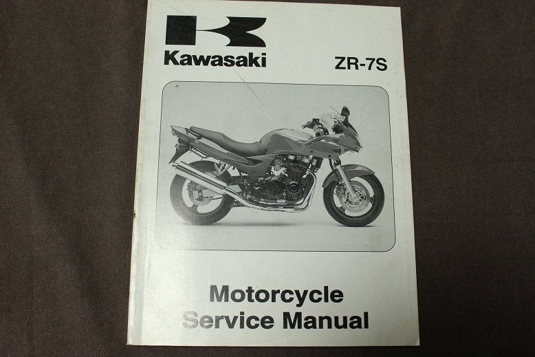 Kawasaki ZR-7S 2001 motorcycle service manual ZR750-H1, Ophalen of Verzenden, Kawasaki