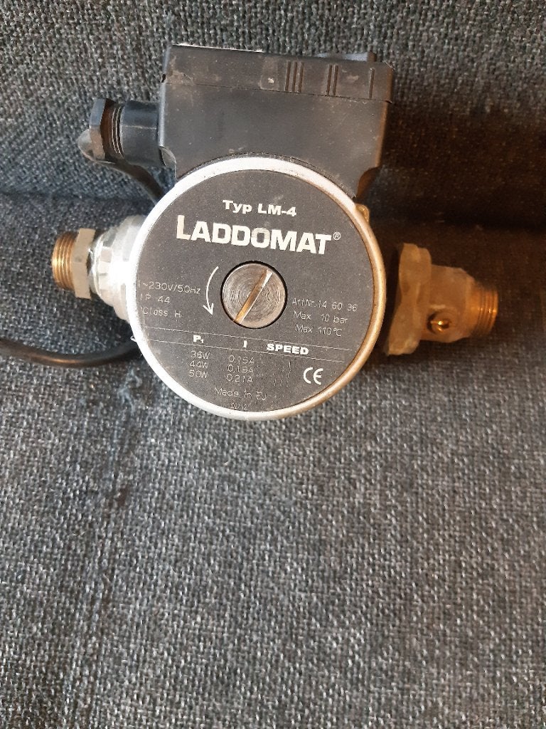 Laddomat circulatie pomp, Gebruikt, Minder dan 30 cm, Overige typen, Minder dan 60 cm