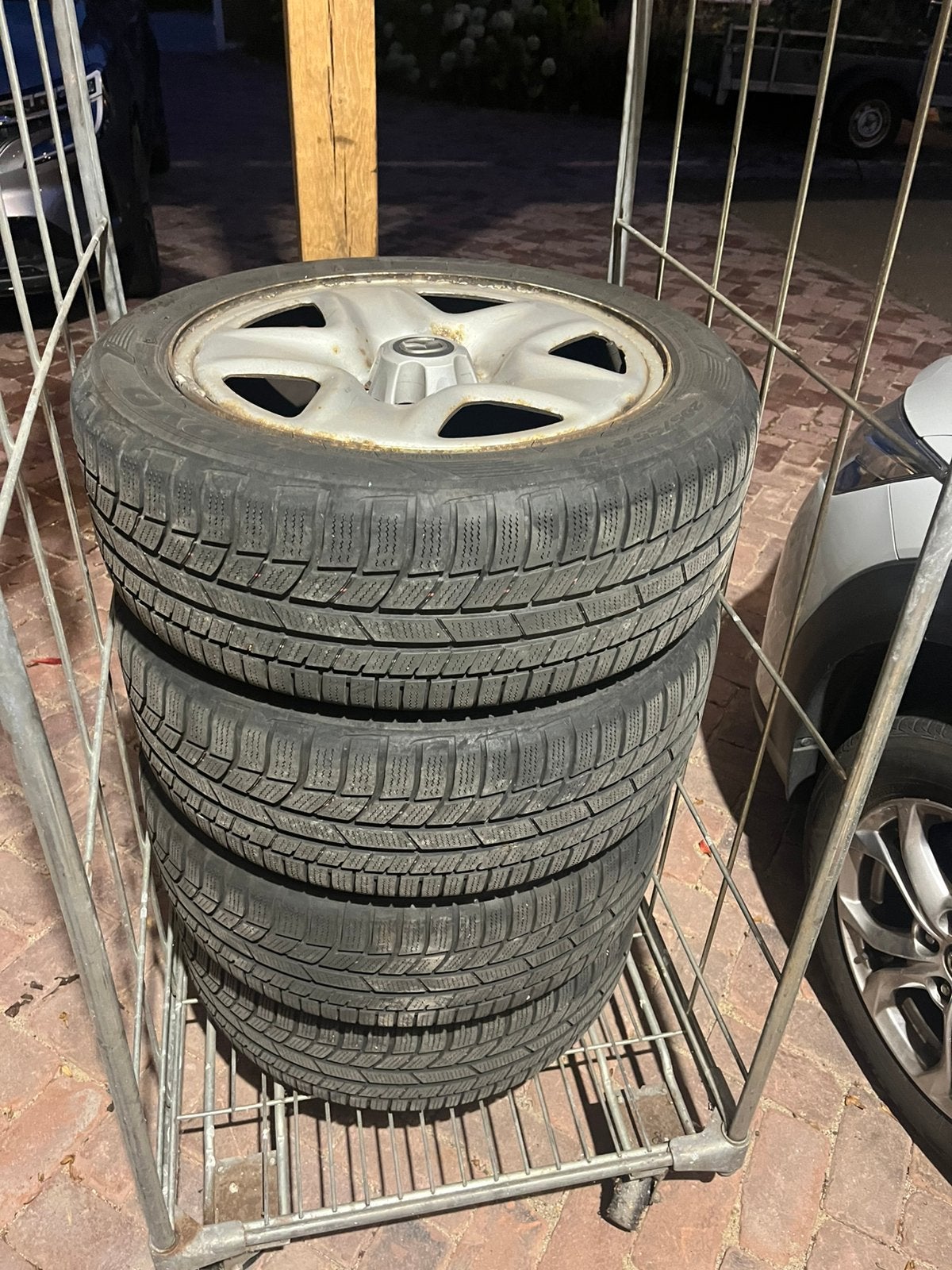 Winterbanden & stalen velgen Mazda CX3. 205/55/17, Ophalen