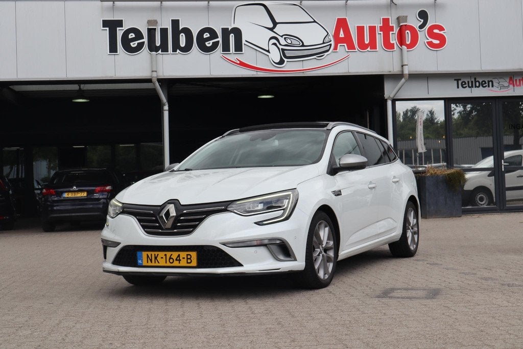 Renault Mégane Estate 1.5 dCi GT-Line | NL auto | Panoramad, Auto's, Renault, Bedrijf, Te koop, Mégane, ABS, Airbags, Airconditioning