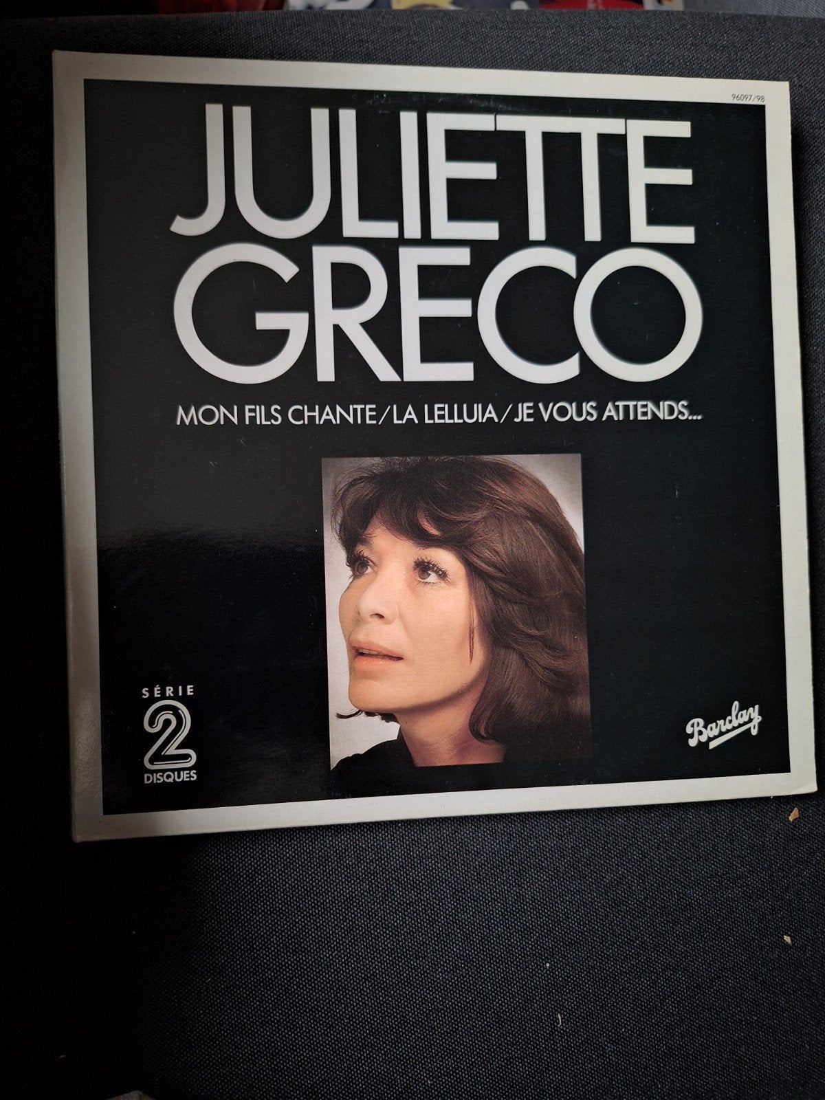 Juliette Gréco  Mon Fils Chante / La Lelluia / Je Vous Atten, Ophalen of Verzenden, Gebruikt