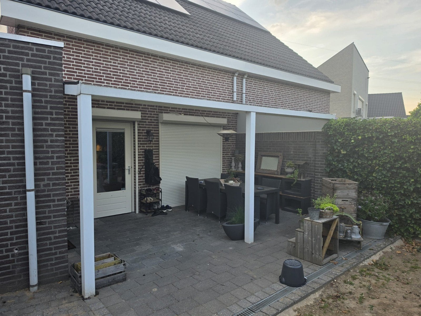Overkapping +/- 5x4m, Ophalen, Gebruikt, Veranda