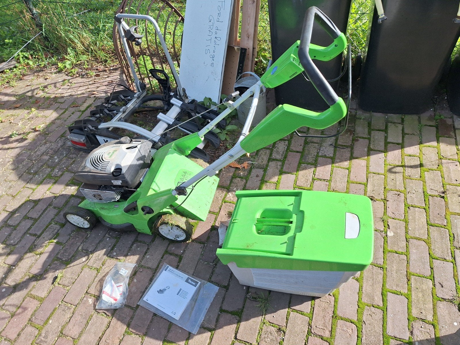 viking grasmaaier MB545.0, Ophalen, Viking, Gebruikt, Benzine-grasmaaier