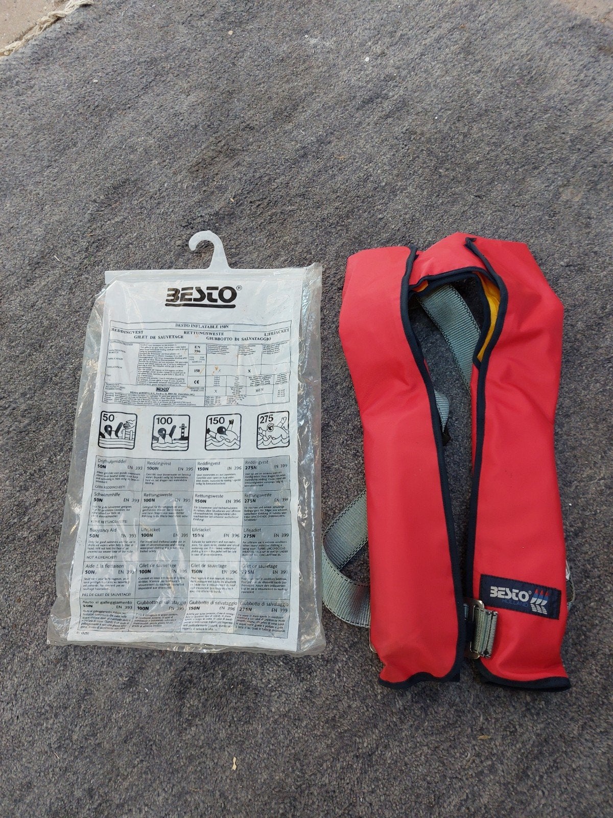 Besto reddingvest 150N - Nieuw in originele verpakking, Ophalen of Verzenden, ., ., .