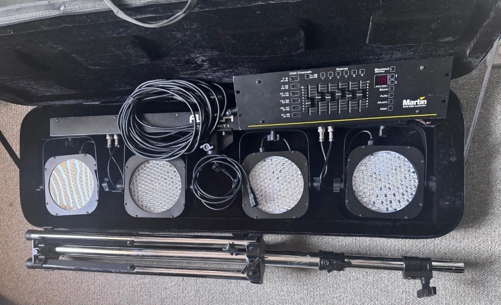 Martin 2518 DMX Controller met LED Parren en statief, Muziek en Instrumenten, Ophalen, Gebruikt, Licht, Kleur