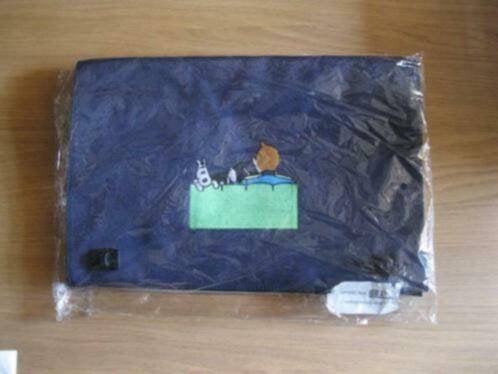 Nieuw kuifje schoudertas blauw afm.38 X 26 cm, Ophalen of Verzenden, Nieuw, Blauw, Overige merken