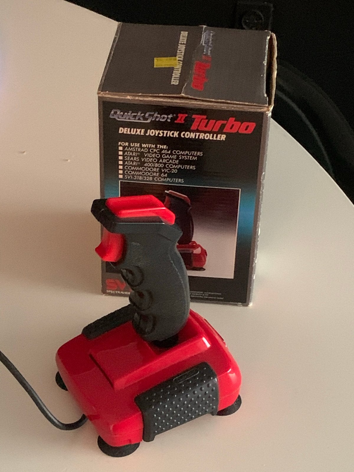 QuickShot II Turbo Delux Joystick Controller atari commodore, Zo goed als nieuw, PC, Overige typen, Overige merken