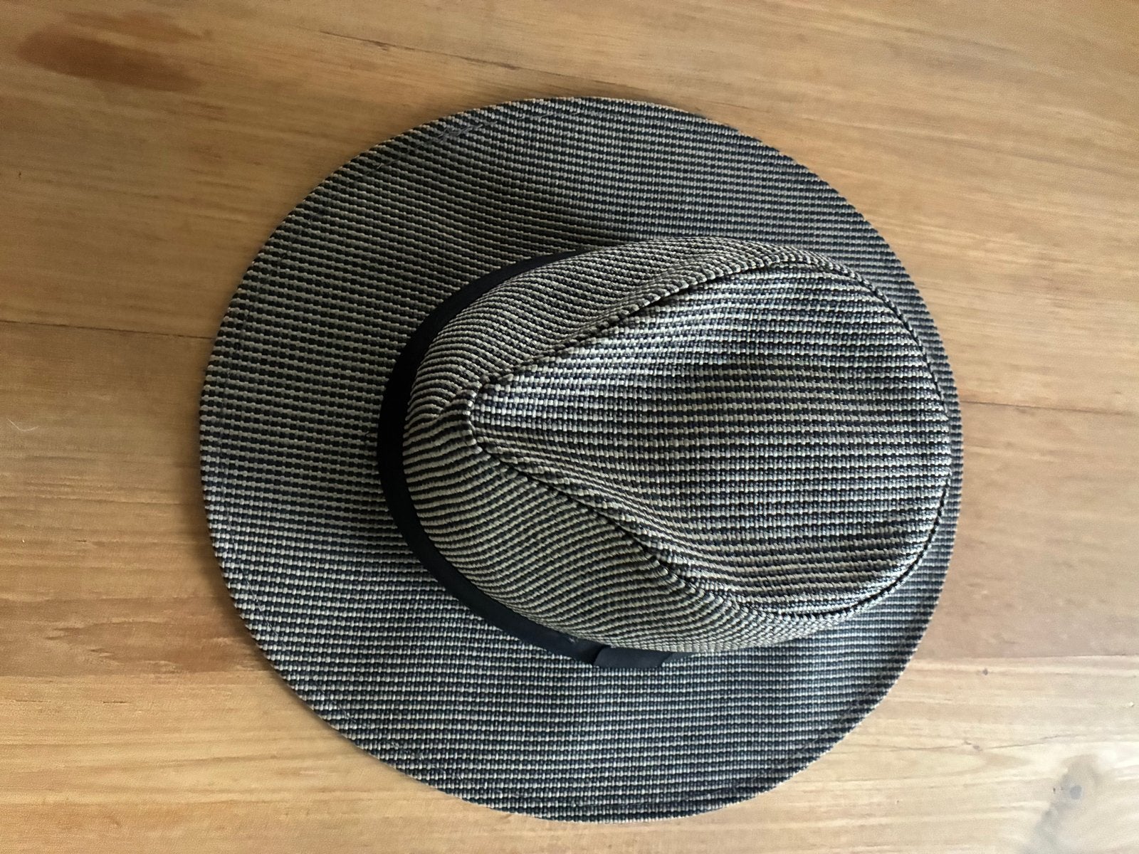 Stijlvolle herenhoed 100% papier, maat 56, Kleding | Heren, Ophalen of Verzenden, Zo goed als nieuw, Hoed