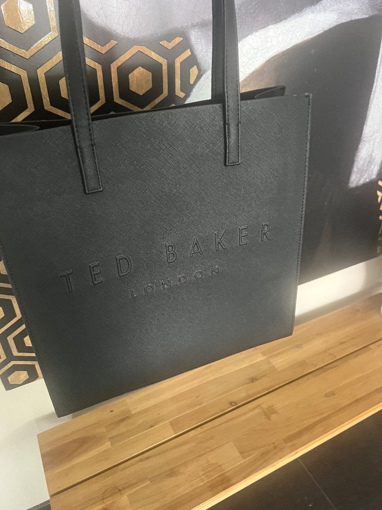Nieuw ongebruikt mooie zwarte tas Ted Baker, Ophalen of Verzenden, Nieuw, Zwart, Handtas