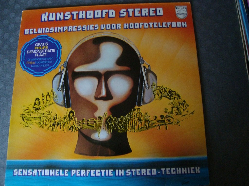 Kunsthoofd stereo geluidsimpressies voor hoofdtelefoon, Ophalen of Verzenden, Zo goed als nieuw, 12 inch
