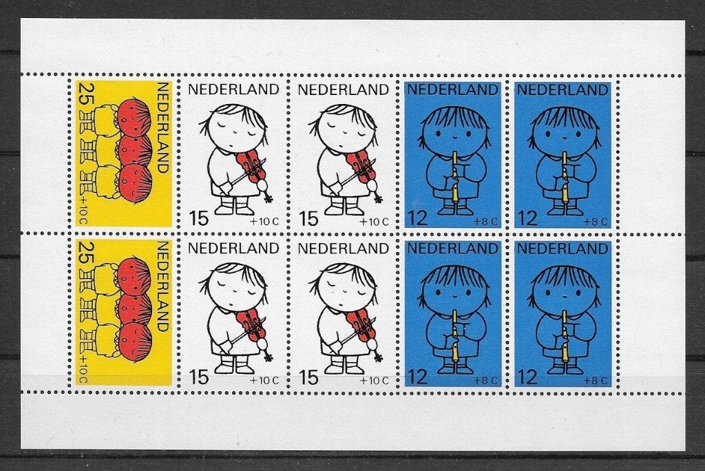 Nederland 1969 Kinderzegels, Verzenden, Postfris