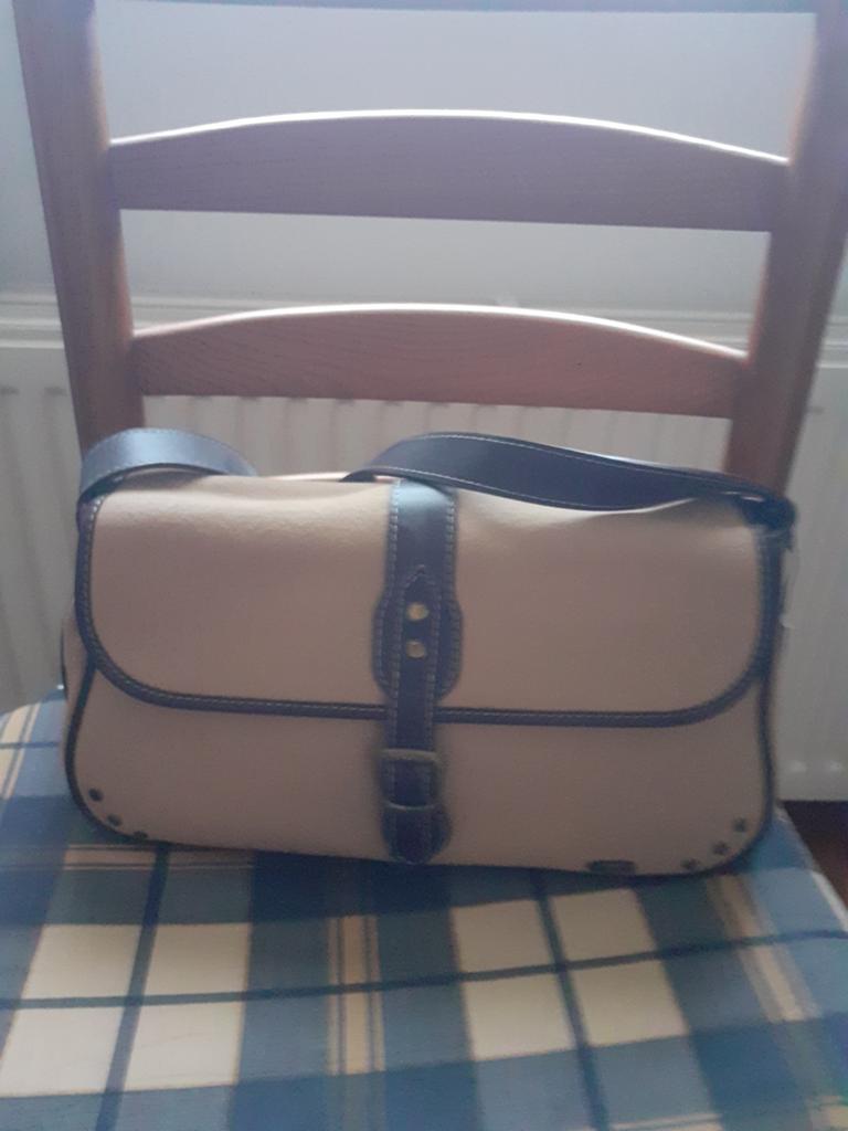 Nieuwe McGregor handtas - Beige met donkerbruine accenten, Ophalen of Verzenden, Nieuw, Beige, Handtas