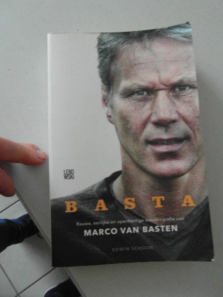 Basta,  Marco van Basten, Edwin Schoon, Ophalen of Verzenden, Zo goed als nieuw, Sport