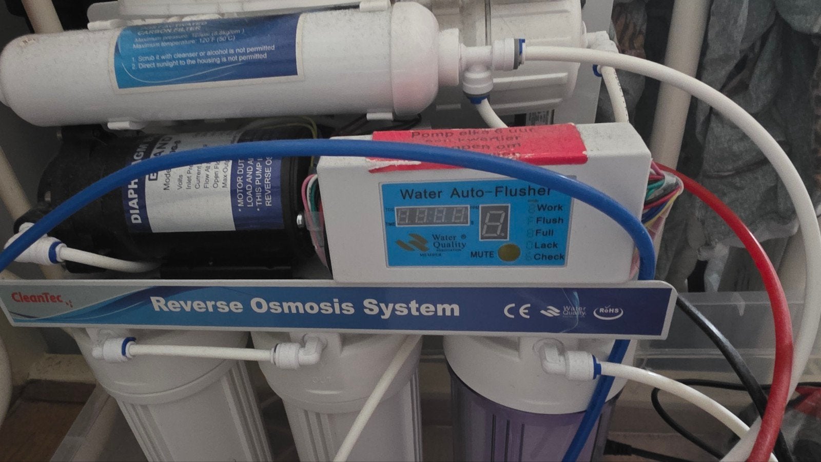 Cleantec 100 Professional osmose 360ltr. + Boosterpomp en co, Ophalen of Verzenden, Gebruikt