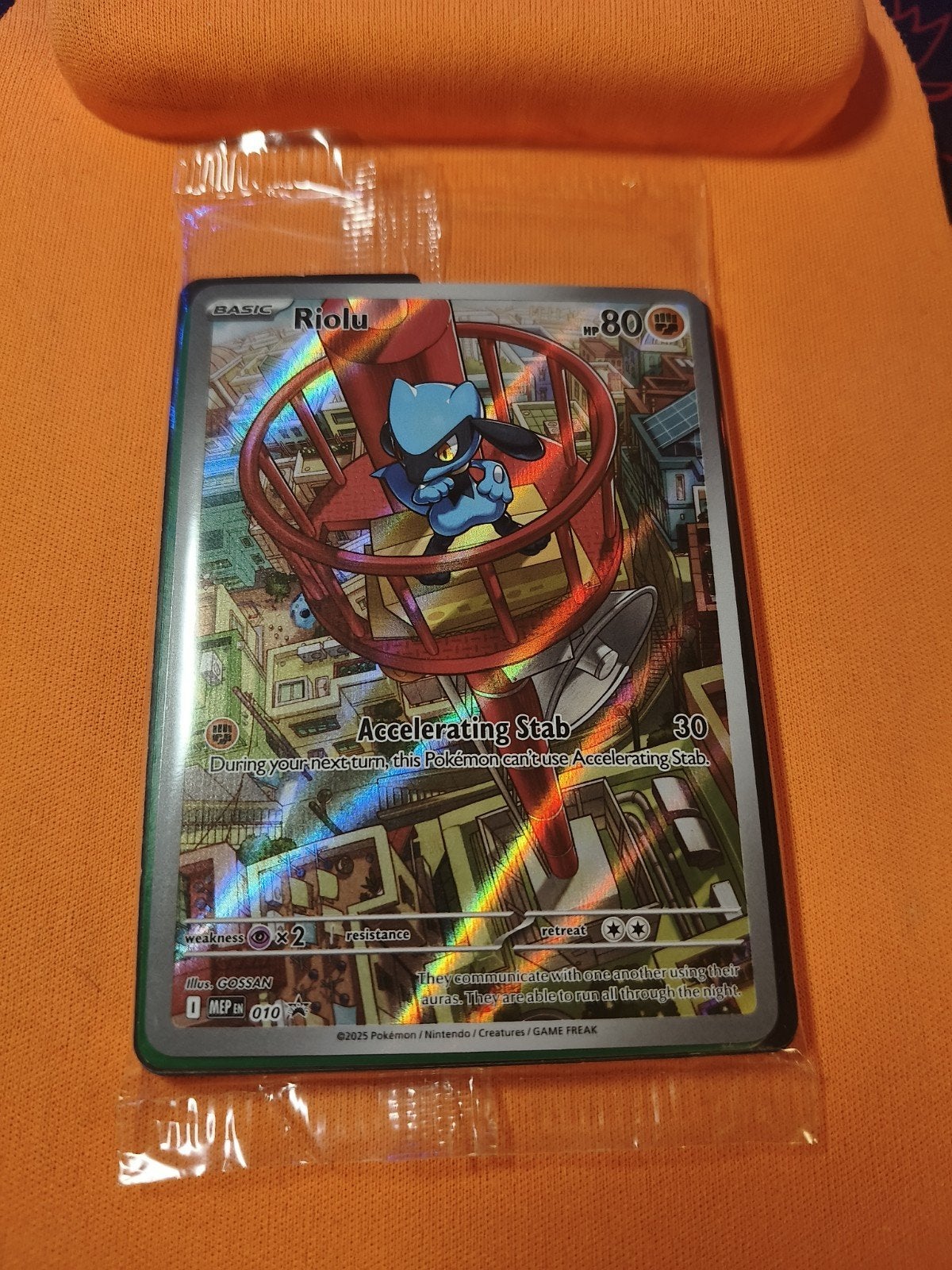Riolu promokaart "geseald", Ophalen of Verzenden, Nieuw