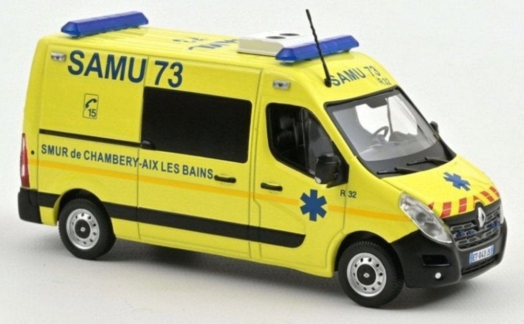 Renault Master 2014 SAMU 74 schaal 1/43 NOREV ref. 518788, Verzenden, Nieuw, Bus of Vrachtwagen, Overige merken