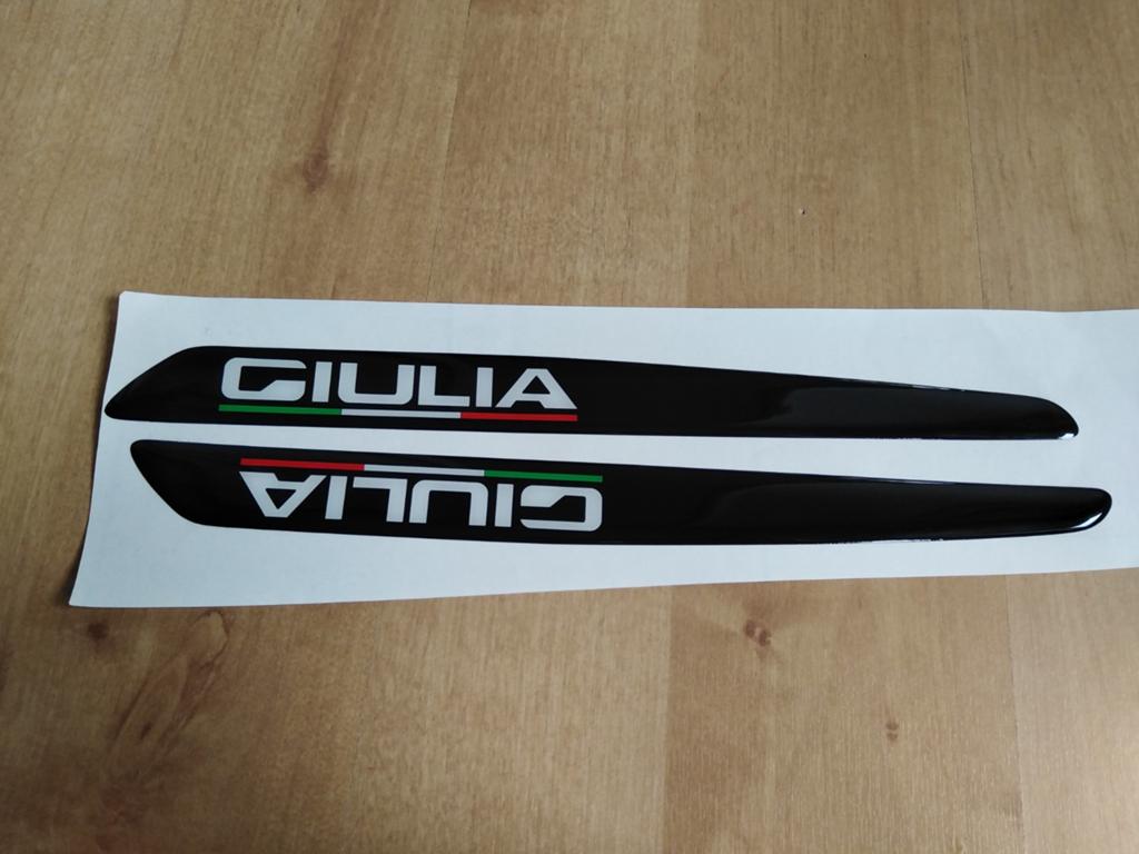 Sticker instaplijst Giulia, Ophalen of Verzenden