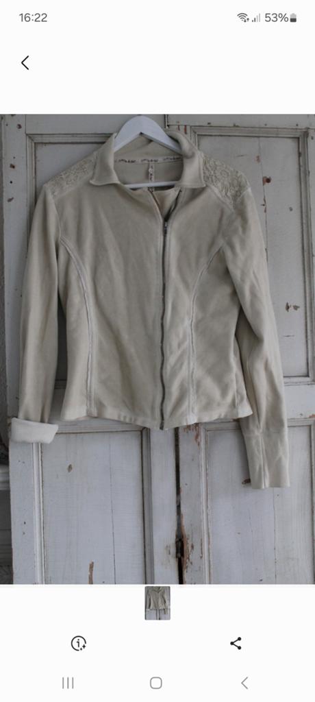 Isla ibiza Amor Lola Isla  jasje - Maat L, Ophalen of Verzenden, Maat 38/40 (M), Beige