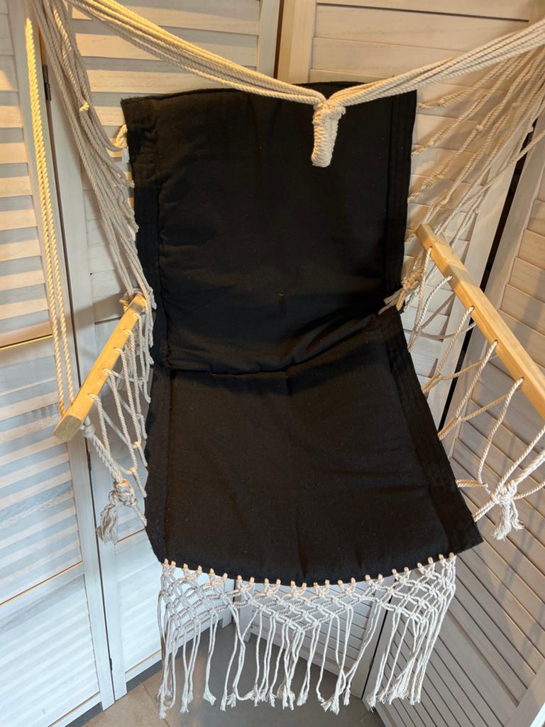 Ibiza hangstoel - Zwart, Ophalen, Binnen, Gebruikt, Met standaard