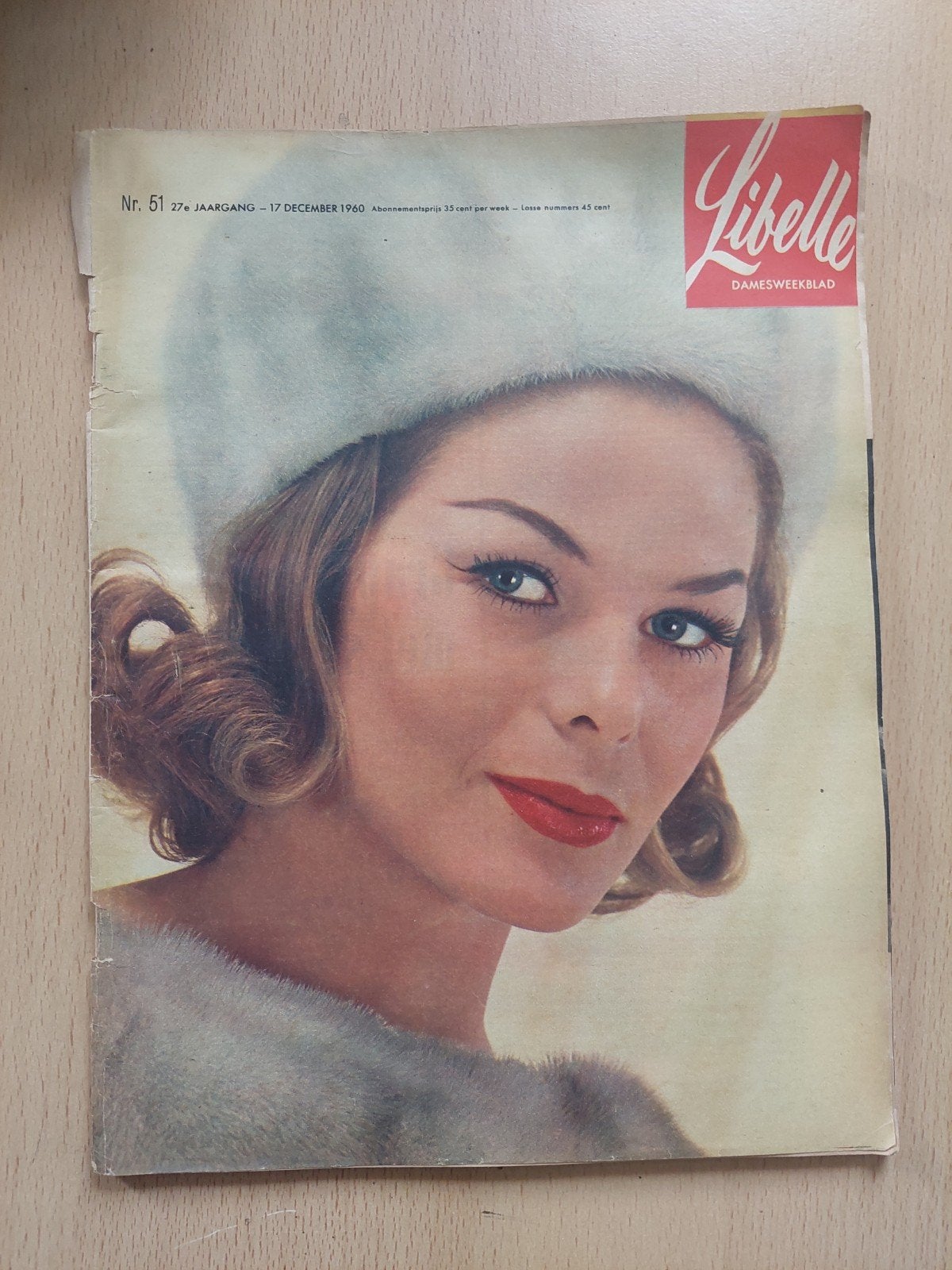 Libelle Damesweekblad Nr. 51 - 17 December 1960, Ophalen of Verzenden, Gelezen, Damesbladen