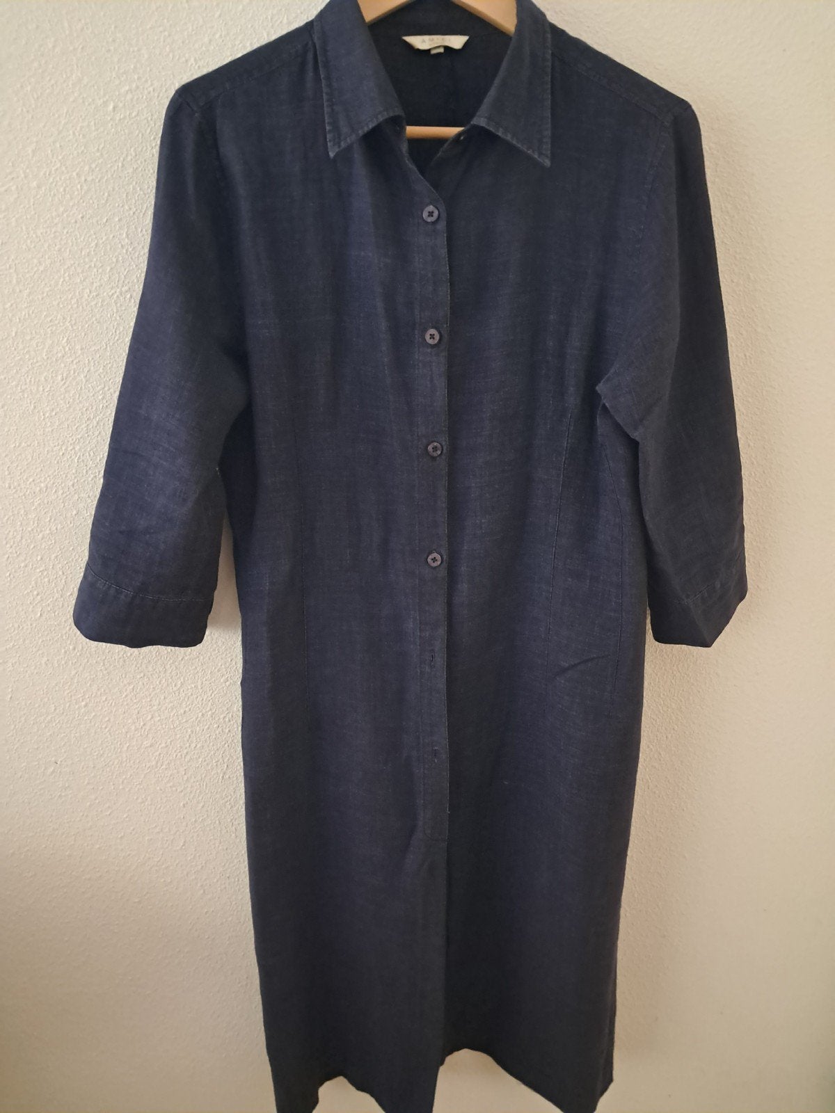 linnen Amici Woman spijkerjurk/tuniek maat 38, Maat 38/40 (M), Blauw, Ophalen of Verzenden, Onder de knie