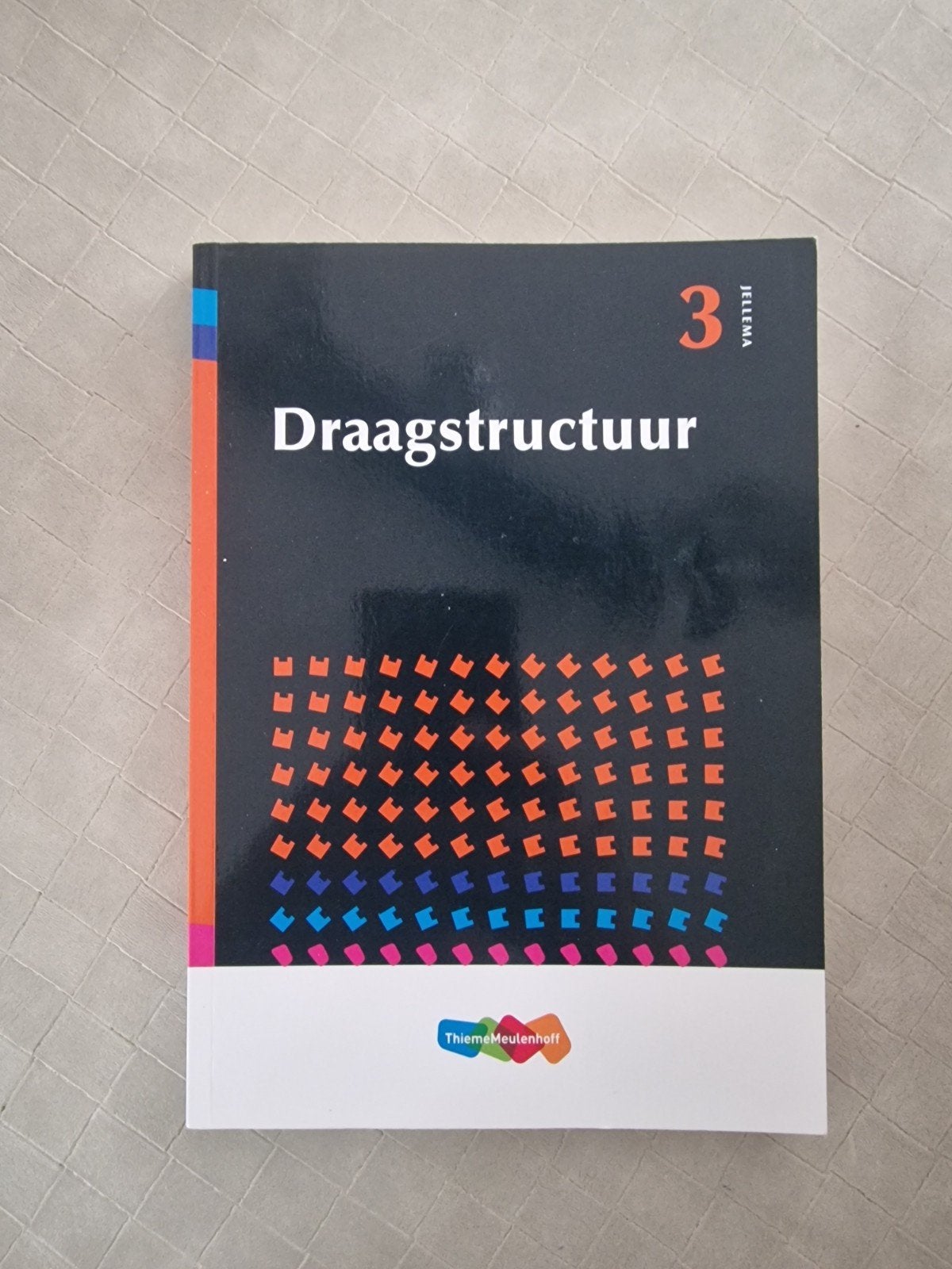 Draagstructuur 3 - Jellema Hogere Bouwkunde, Ophalen of Verzenden, Zo goed als nieuw, Bouwkunde, Jellema