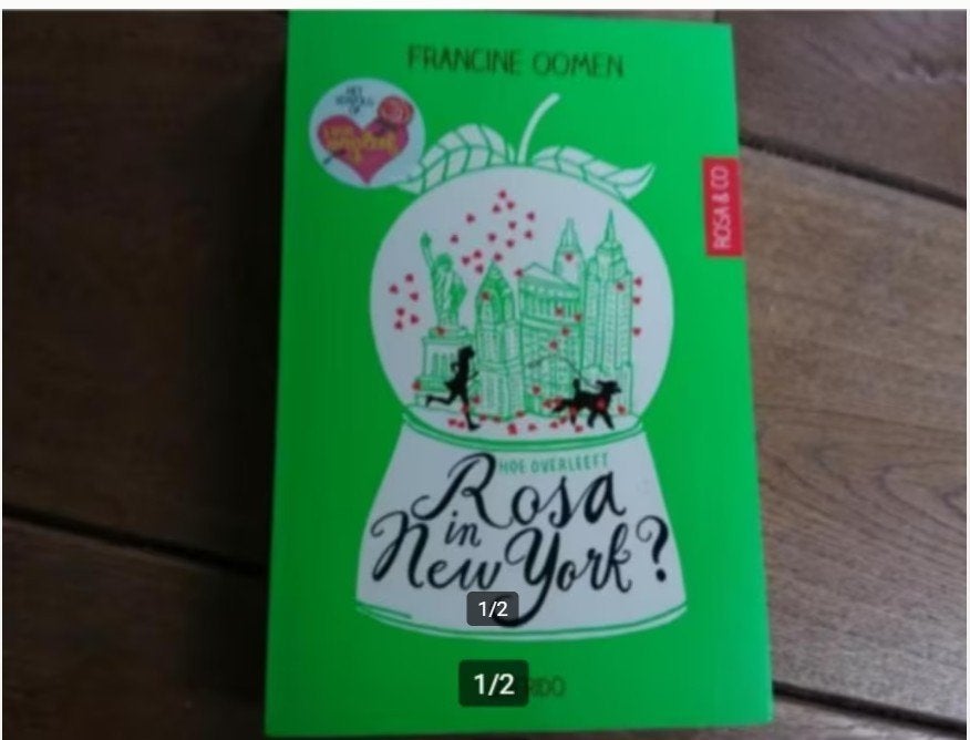 Francine Oomen, Rosa in New York, Ophalen of Verzenden, Zo goed als nieuw