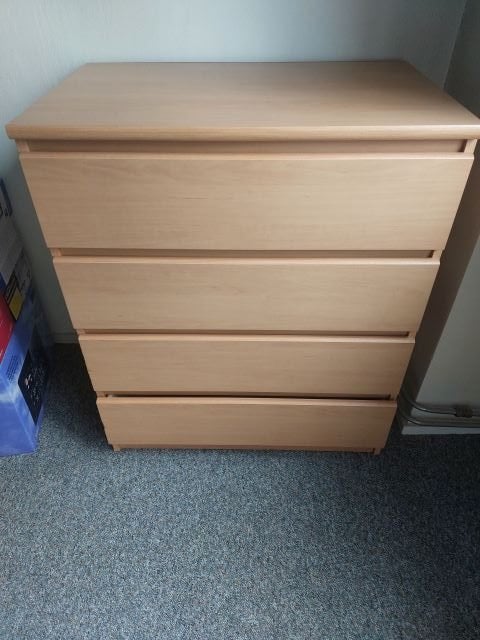 lade kast, Ophalen, Gebruikt, 50 tot 100 cm, 3 of 4 laden