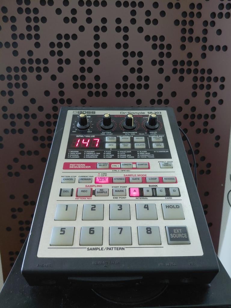 Boss Dr. Sample SP-303 Sampler, Muziek en Instrumenten, Ophalen of Verzenden, Gebruikt, 88 toetsen, Overige merken