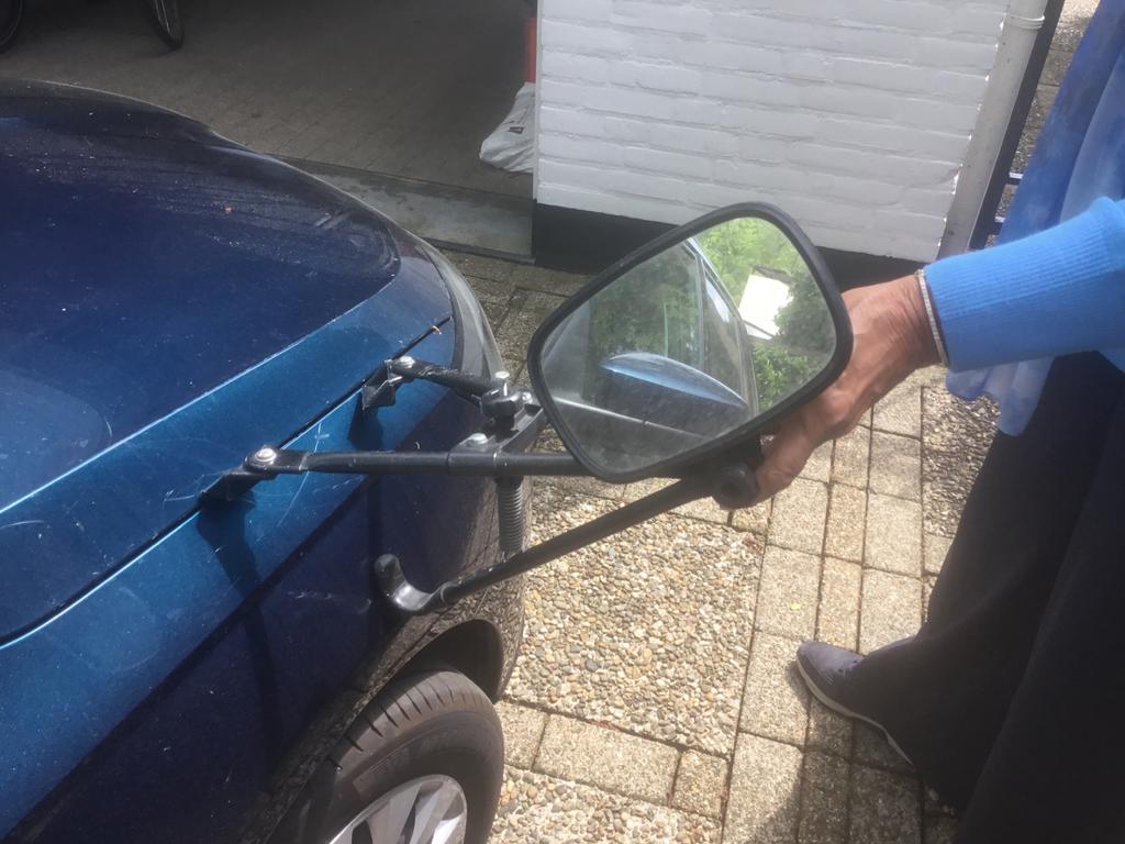 Caravanspiegels voor aan het spatbord, Ophalen, Gebruikt, Universele onderdelen