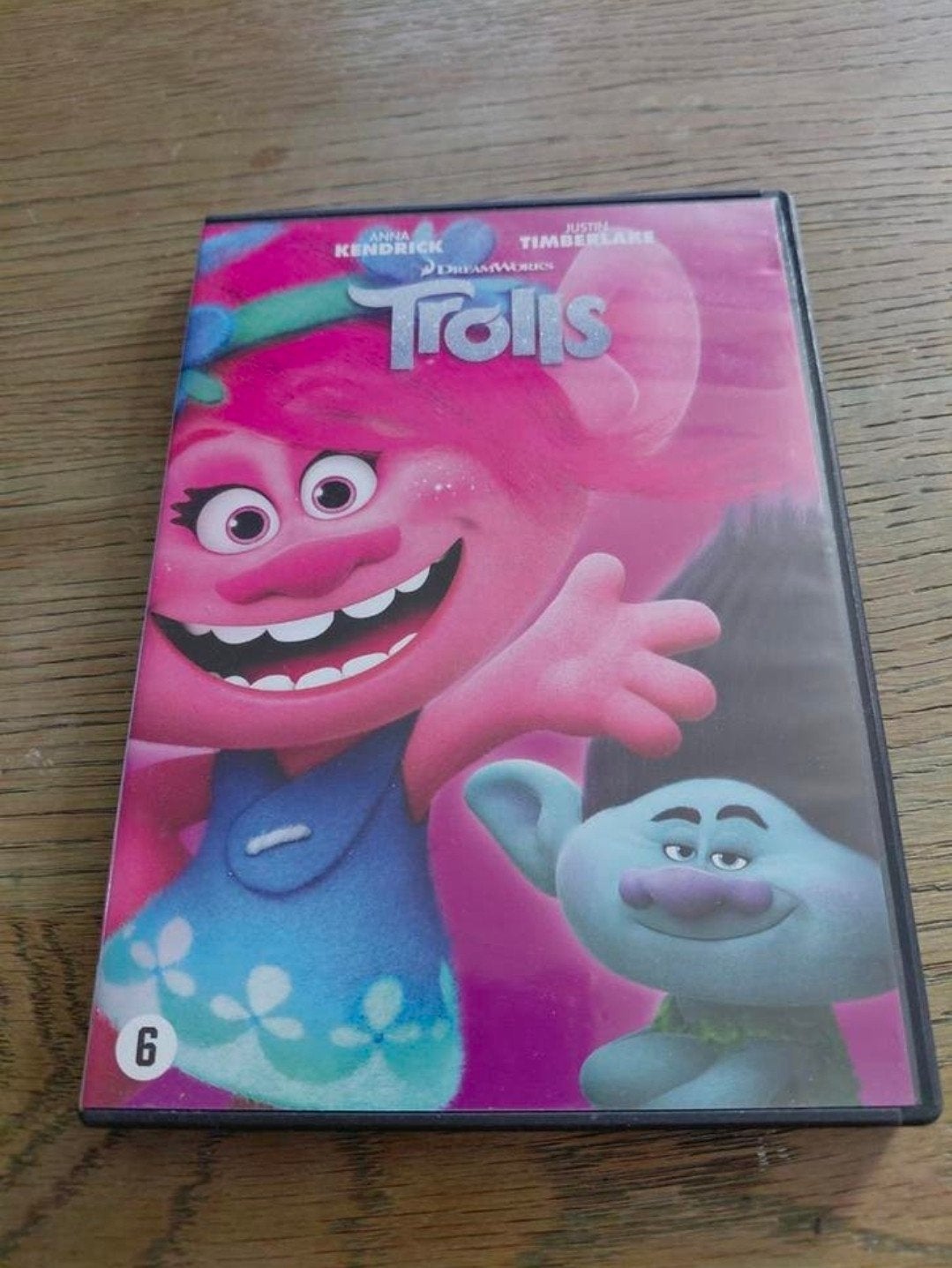 Dreamworks Trolls dvd., Tekenfilm, Ophalen of Verzenden, Zo goed als nieuw, Alle leeftijden