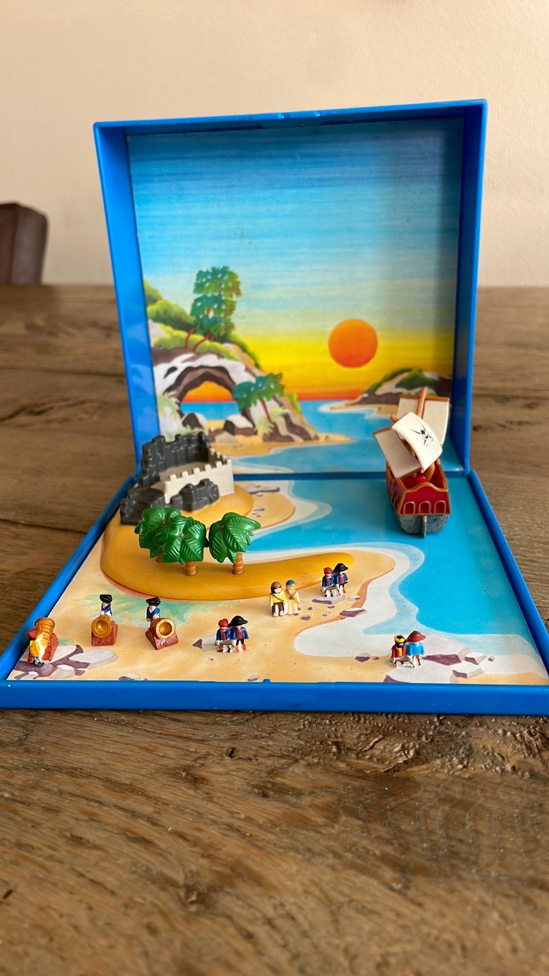 Playmobile setje magnetisch, Kinderen en Baby's, Ophalen of Verzenden, Gebruikt, Losse onderdelen, Boot/Schip