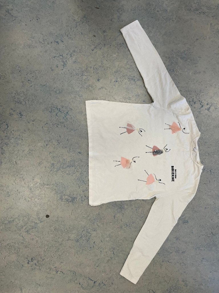Ballerina t shirt voor kinderen, maat 164, Kleding | Dames, T-shirts, Ophalen, Overige kleuren, Zara, Zo goed als nieuw