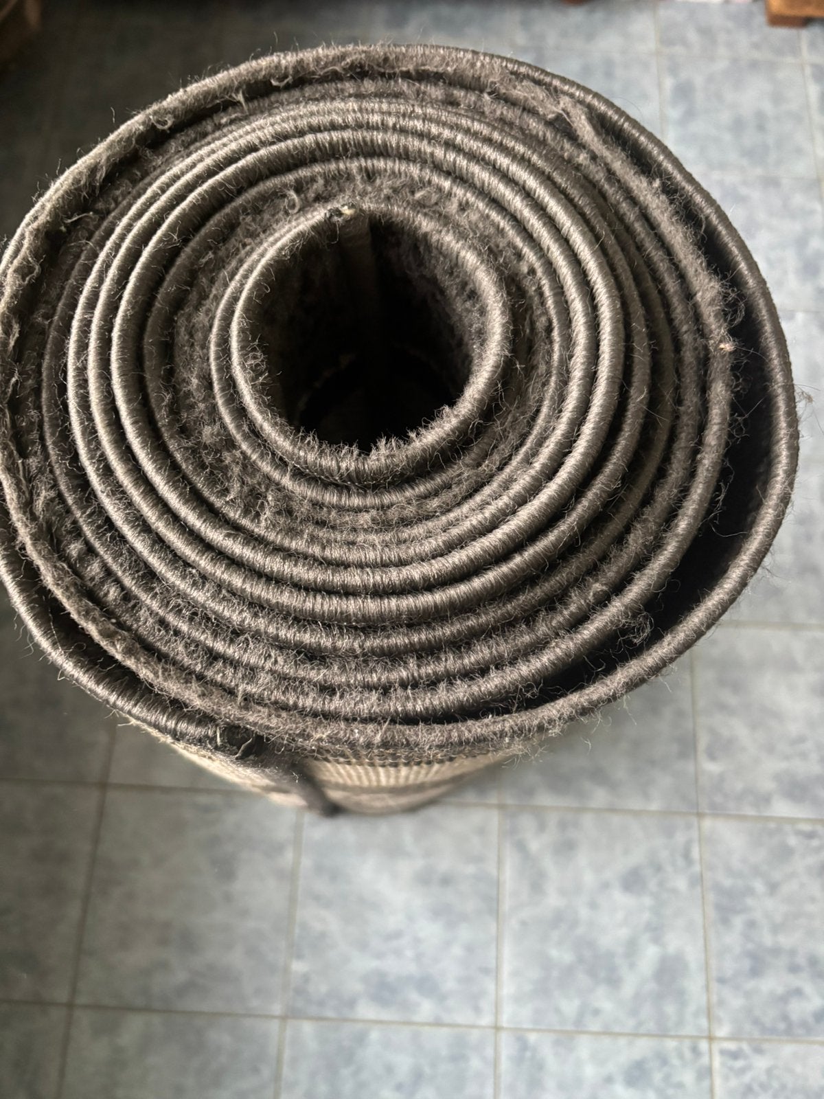 Vloerkleed model loper  5 meter lang leuk trap nu 60 euro, 200 cm of meer, Grijs, Zo goed als nieuw, Rechthoekig