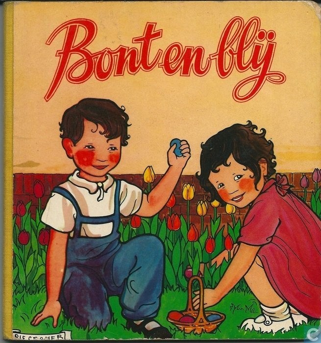Bont en blij van Rie Cramer (1979), Antiek en Kunst, Ophalen of Verzenden