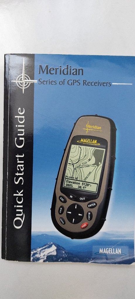 GPS Magellan Meridian Marine, Watersport en Boten, Navigatiemiddelen en Scheepselektronica, Gebruikt, Gps of Kompas, Verzenden